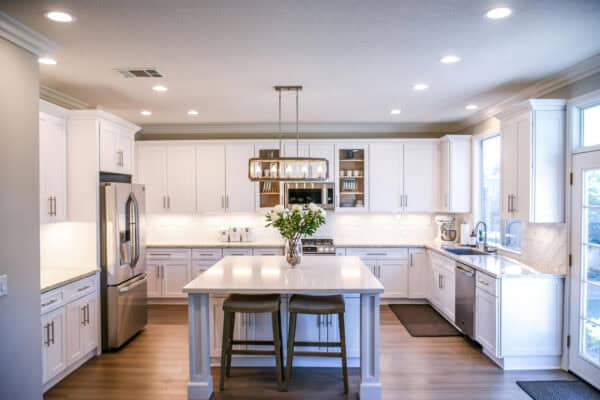 Elegant White Kitchen